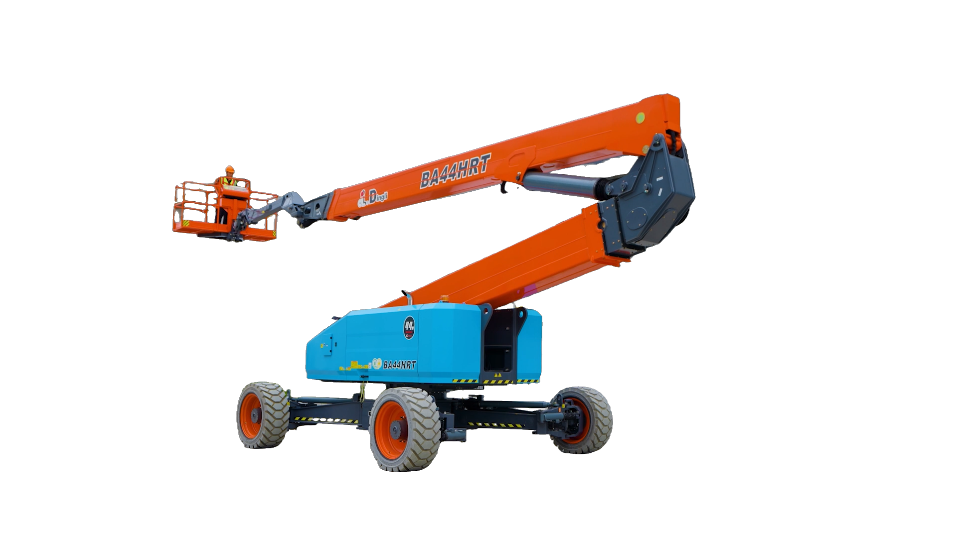 Plataforma Big Boom elétrica para locação
